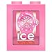 Ice Classic Solid Pink Dial Plastic Strap Men's Watch CSPKBP10