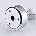 KES C213 Brass Shower Head Bracket Holder Stepless Adjustable Wall Mount, Polished Chrome