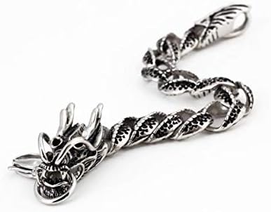 Amazon ドラゴン ステンレス ブレスレット 龍 竜 メンズブレスレット アレルギーフリー 金属アレルギー ブレスレット 通販