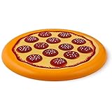 BigMouth Inc. Pass the Pizza! Flying Food Frisbee, Plastic Disc, Outdoor Game