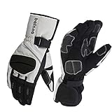 Balnna Multi-Functional Waterproof Touch Screen Ski Snowboard Gloves with 3M Thinsulate for Men and Women