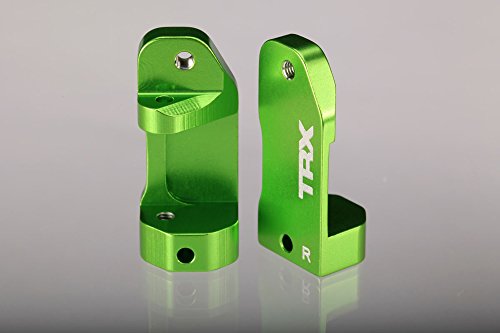 Traxxas 3632G Green-Anodized 6061-T6 Aluminum Caster Blocks (pair)