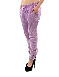 Jogger exocet dama Denim cintura elástica