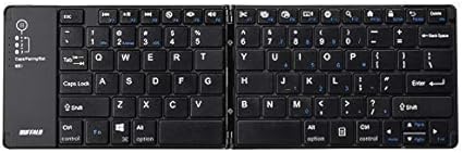 Amazon Co Jp バッファロー Bluetooth 3 0対応 モバイルワイヤレスキーボード 折りたたみタイプ Bskbb700bk パソコン 周辺機器