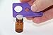 Essential Oils Swiss Key - (Purple) Roller Bottle Accessory to Easily Remove Roller Caps and Orifice Reducer Inserts on Most Essential Oil Bottles