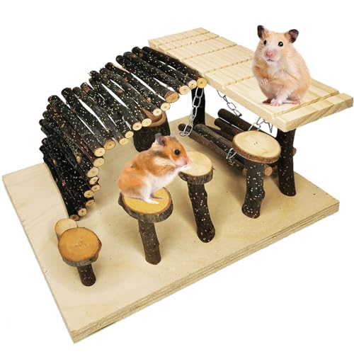 kathson Wooden Hamster Playground