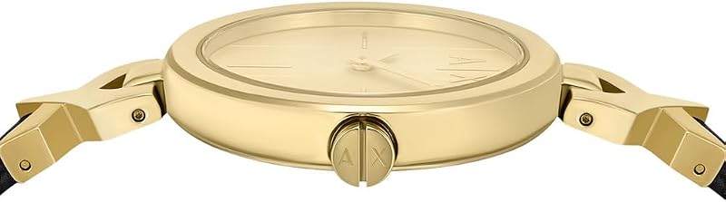 Orologio Donna, Movimento al Quarzo Due Lancette e Cassa 32 mm con cinturino in acciaio inossidabile