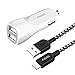 noot products Lightning Charger Cable Compatible for iPhone 11(Pro,Max) SE/Xs/XR/X/8 Plus/7/6/6s/5S/5/5c, iPad Mini/Air/Pro-Nylon Braided Apple MFI Certified Charging Cord