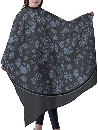 PNNUO Salon Barber Cape Haircut Apron Circles with Snap Closure Waterproof Hairdressing Cloth Equipment for Kids Styling