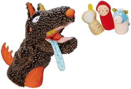 Amazon Co Jp くいしんぼうルールー ハンドパペット ベビー マタニティ