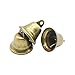 Favordrory 35PCS 38mm/1.5inch Vintage Bronze Jingle Bells, Craft Bells for Dog Potty Training, Housebreaking, Making Wind Chimes, Christmas Bell and etc