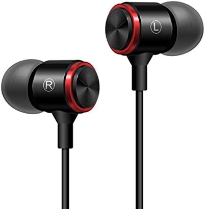 Esanik Earbuds Earphones, Stereo Headphones In-Ear with Microphone