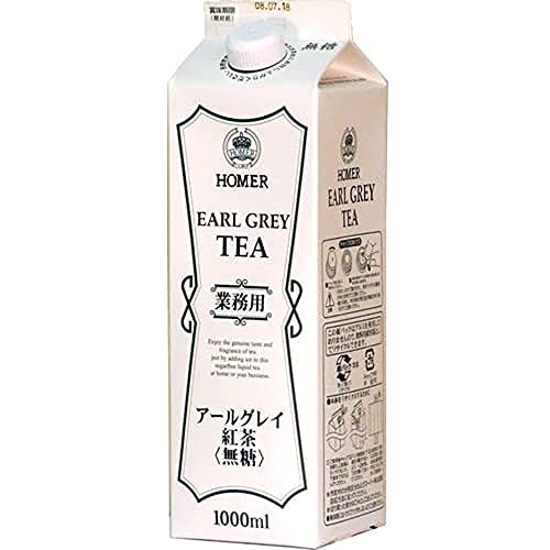 HOMER(ホーマー) UCC紅茶 アールグレイ 無糖 紙パック 1000ml×12本商品画像