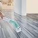 Housmile Spin Scrubber, Cordless Powered Tile Brush with 3 Replaceable Brush Heads, 1 Extension Arm and Adapter for Tub, Tile, Floor, Wall and Kitchen