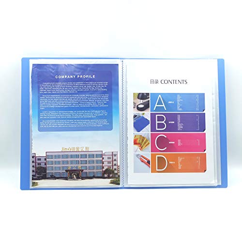 image for HoYun Organizer Binder Office School Supplies for A4 Size Paper 40 Poc