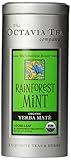 Octavia Tea Rainforest Mint (Organic Herbal Tea / Yerba Mate) Loose Tea, 1.17 Ounce Tin