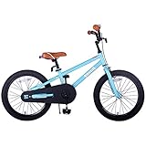 JOYSTAR Kids Bike for 5 6 7 8 Years Old Boys, 18 Inch Child Bicycle with Kickstand, Blue