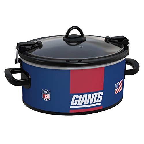 CrockPot New York Giants NFL 6Quart Cook & Carry Slow Cooker Pricepulse