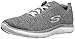 Skechers Women's Flex Appeal 2.0 Grey Sneaker 8 M US