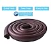 Elf Star U Shape Glass Table Edge Protectors Premium High Density Foam Baby Safety Bumper Guard 2 Meters (6.5 FT) Brown