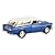 Set of 4: 5 1955 Chevy Nomad 1:40 Scale (Blue/Green/Metallic Red/Red) by Kinsmart