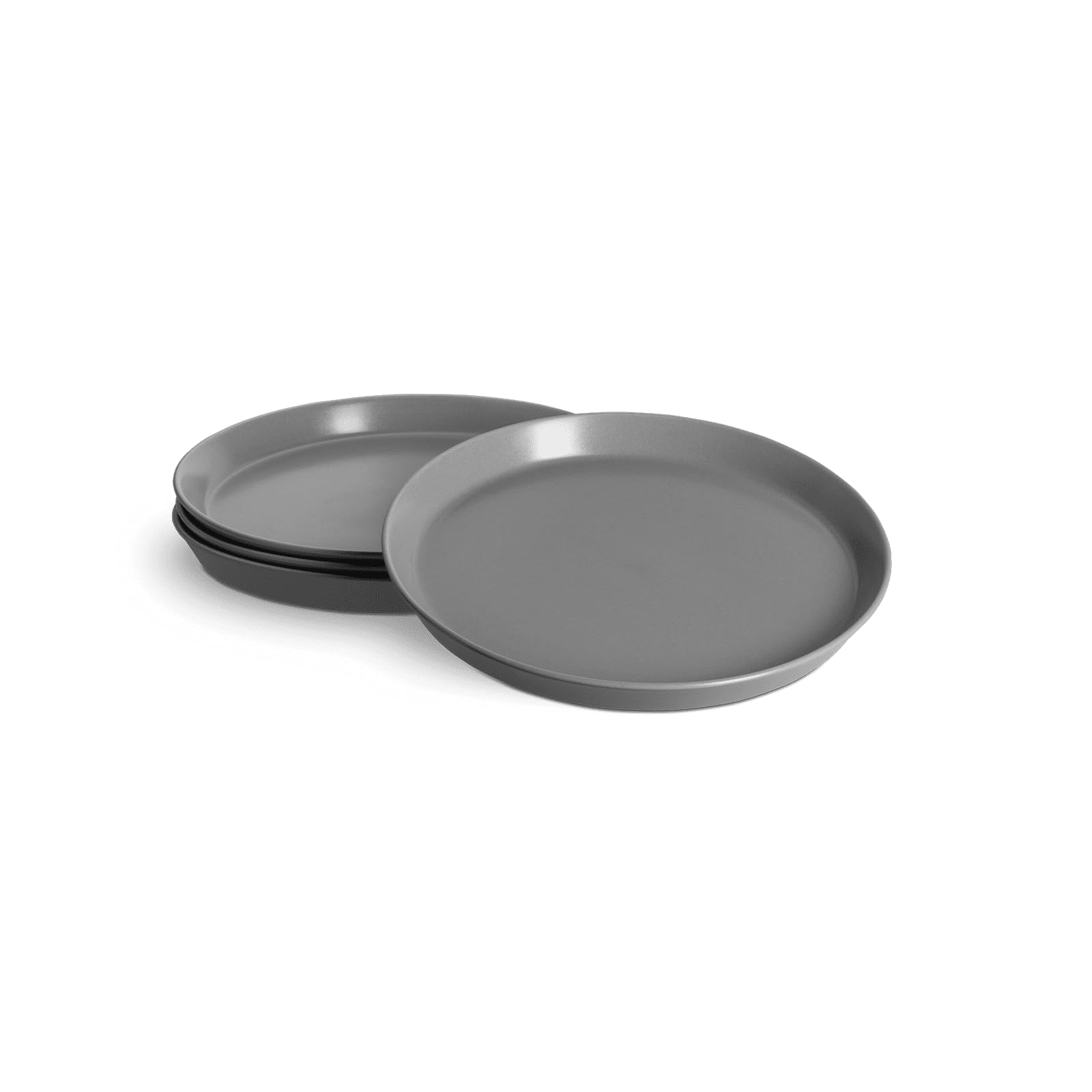 SPRINGLANE Geschirrset 16-tlg. Sweet Scandi, Anthrazitfarbiges Geschirrservice für 4 Personen aus New Bone Keramik, skandinavisches Design, matt 4