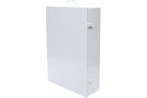 MEDIQUE First Aid Kit Industrial 4 Shelf Metal Empty