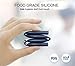 Reusable Silicone Straws, Straw Cleaning Brush, Brush Case, Collapsible Straw, Drinking Straw, Travel Straw