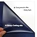 guangyintong Adhesive PVC Heat Transfer Vinyl Roll 12 Inch X 10 Feet Iron on Trasfer T-Shirt Glossy (k19-navy Blue)
