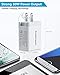 2 Pack USB Quick Charge 3.0 Wall Charger 30W, Deep Dream Multiport USB Wall Charger Plug Adapter, Fast Charger Block Compatible with iPhone 12/11/Pro/XS Max/XR/8/8+/Galaxy S10/S9/S8/Plus/Note 9/8