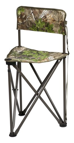 Hunters Specialties Camo Furniture Tripod Chair, Realtree Xtra Green