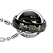 HiRudolph Cosplay Death Note L·Lawliet Double Ring Rotatable Necklace Anime Pendant