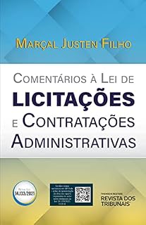 Livro Comentários à lei de licitações e contratações administrativas