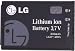 LG SBPL0086301 LGIP-420A Battery AX275 AX300 AX380 UX280 - Non-Retail Packaging - Black