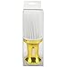 CCbeauty Neck Duster with Powder Salon Barber Professional Neck Hair Brush Haircut Clearning Brush Sweeping Hair Tool,Gold