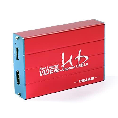 TreasLin HDMI Capture Card Game USB3.0 Stream and