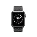 VATI Watch Sport Loop Band, Adjustable Closure Wrist Strap Lightweight Breathable Nylon Replacement Band for Apple Watch Nike+, Series 3/2/1, Sport, Edition (42MM, Black - Pinkish Weave Color)