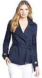 Michael Michael Kors Grommet Safari Jacket, M, Indigo