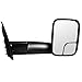 Brock Replacement Passenger Power Side Trailer Tow Flip-Up Mirror Heated 7x10 Compatible with 2002-2008 Ram 1500 Pickup Truck 55077444AO