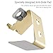 Tranesca 2 in 1 Charging Stand Compatible with Apple Watch Series Ultra2/Ultra/10/9/8/7/6/5/4/3/2/1/SE (38mm/40mm/41mm/42mm/44mm/45mm/46mm/49mm) and Compatible with iPhone of All Series - Gold