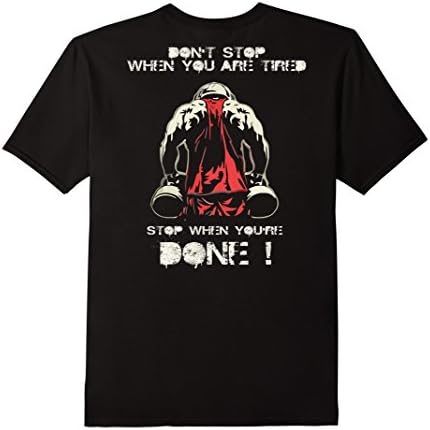 Mens Gym Quotes Back T shirt | Fitness Bodybuilding Squat Tees 2XL Black