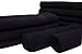MAGTEX Black Salon Towel, Pack of 24 (16 x 27 Inches) Non-Bleach Proof - Highly Absorbent 100% Cotton Hand Towels Quick Dry & Easy Care Cotton Towels for Gym, Spa, and Home