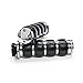 Krator Motorcycle Hand Grips 1 Inch Handlebar Bars Pair Compatible with Honda VTX 1800 TYPE C R S N F T RETRO