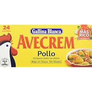 Gallina Blanca, Avecrem Kippenbouillon, 24 blokjes, 240 g