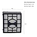 I-clean Replacement Shark UV810 NV803 Foam Filters,Compatible With Shark DuoClean Powered/Rotator Powered Lift-Away NV681, NV682, NV683, NV680, NV800, NV800W, NV801 Vacuums Cleaner Parts