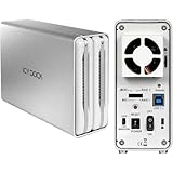 ICY DOCK Tool-less 3.5" SATA III HDD USB 3.0 External RAID Drive Enclosure - ICYRaid Dual Bay MB662U3-2S R1