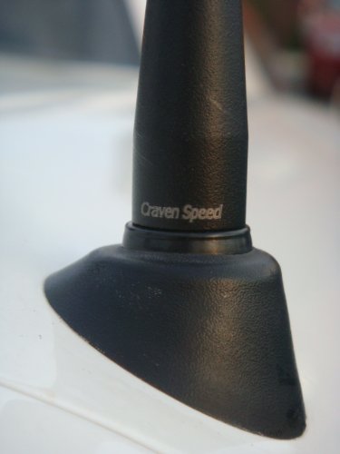 The Stubby Antenna Replacement | Chevy Corvette 1997-2004 | 4 inches | Made in USA | Installs in Seconds | Break, Chip, & Fade Resistant