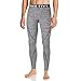 New Men Sports Apparel Skin Tights Compression Base Under Layer Long Pants (L, NP504 Gray)