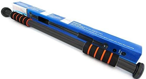Jazzier Chin and Pull up Door Frame Mount Exercise Fitness Workout Bar (Blue)
