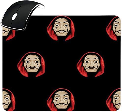 EREMITI JEWELS Personalised Mouse Mat with Mask Salvador Dali Movie House of Paper
